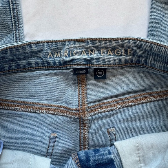 american eagle distressed ripped mom jeans - Picture 7 of 7